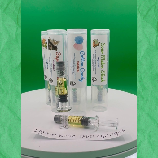 1g distillate-filled glass syringes are, how they are designed, flavour considerations, product-quality factors and important UK legal considerations.