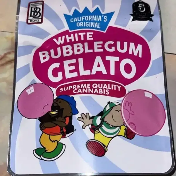White Bubble Gum Gelato